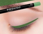 Provoc Gel Eye Liner 77 Envious Гелевая подводка в карандаше для глаз (цв. малахит, шиммер)