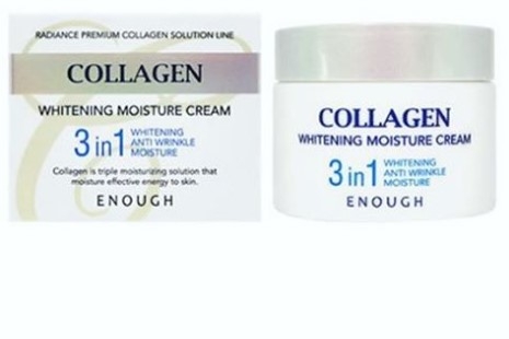 Крем для лица с коллагеном увлажняющий Enough Collagen 3 in 1 Whitening Moisture Cream 50 мл.