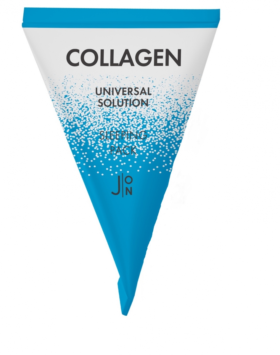 Маска для лица Коллаген J:ON Collagen Universal Solution Sleeping Pack, 5гр