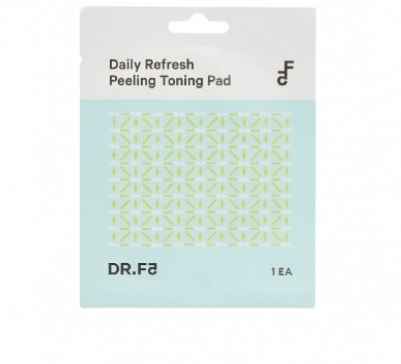 Тонизирующие пэды для глубокого очищения Dr.F5 Daily Refresh Peeling Toning Pad 1шт (3г)