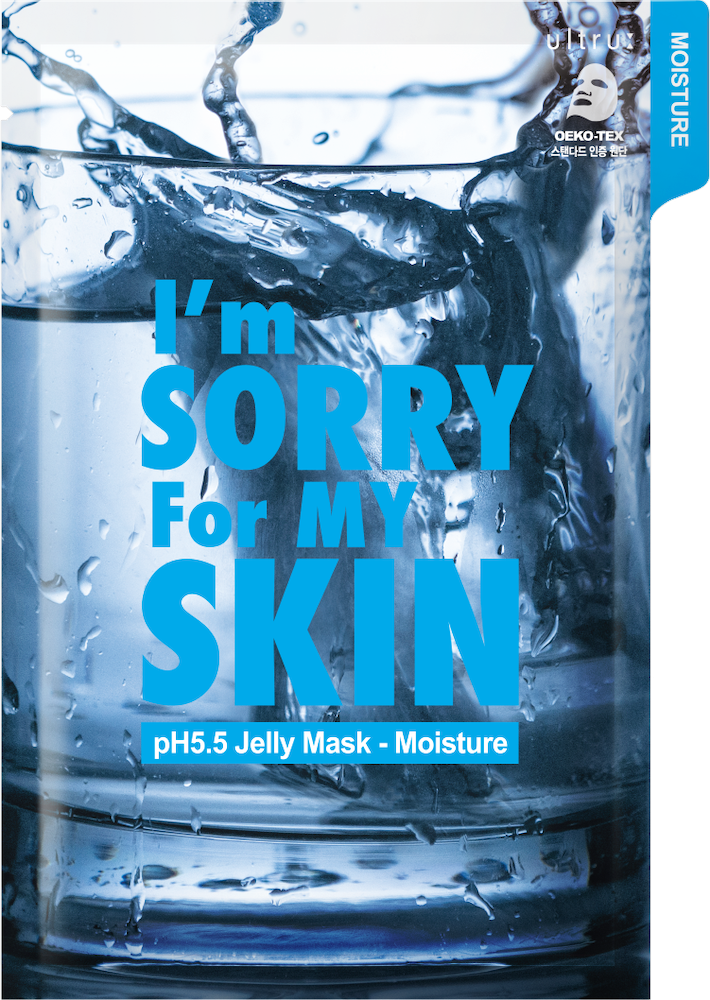 Тканевая маска для лица УВЛАЖНЕНИЕ I'm Sorry for My Skin pH5.5 Jelly Mask Moisture, 33 мл